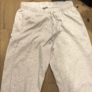 Light grey sweatpants
